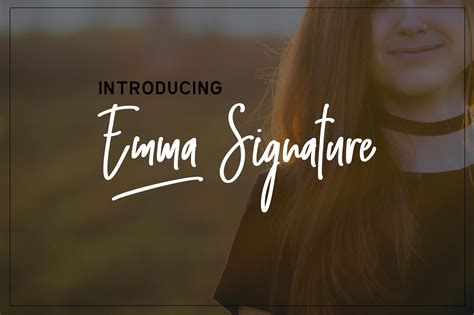Emma Signature Font Free And Premium Download