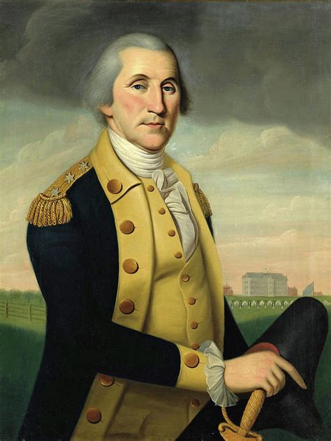 George Washington At Princeton 1 Painting By Charles Peale Polk Fine