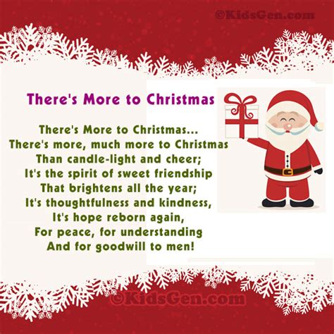 Famous Christmas Poem For Kids Short Christmas Poems