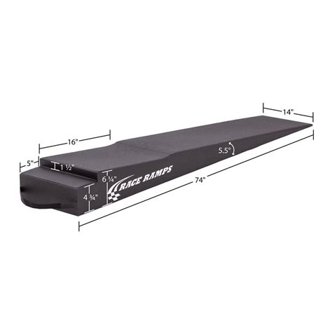 Race Ramps Solid Car Trailer Ramps For Enclosed Trailer 6000 Lb