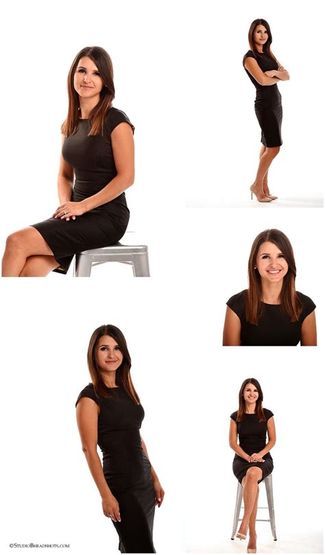 Expression Posing And Body Language Examples For Business Headshots