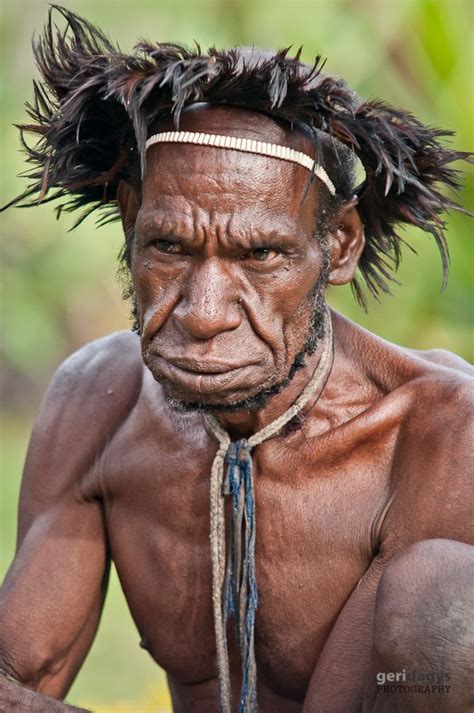 Papua Indonesia Male Face People People Of The World