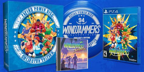 Limited Run #92: Windjammers Collector's Edition (PS4) – Limited Run Games