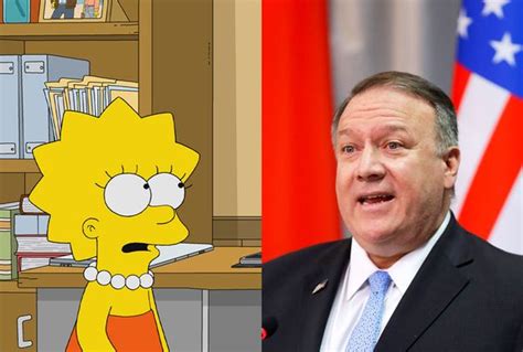 Simpsons Writer Protests Mike Pompeos Use Of Lisa Simpson In A Tweet To Mock Nancy Pelosi