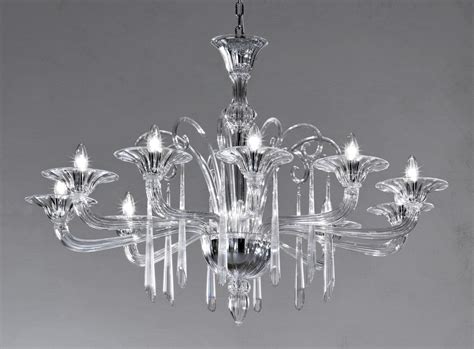 There are different types of frames and crystals to choose from, and certain techniques. Crystal Clear Modern Murano Chandelier DML6012K10 - MURANO ...