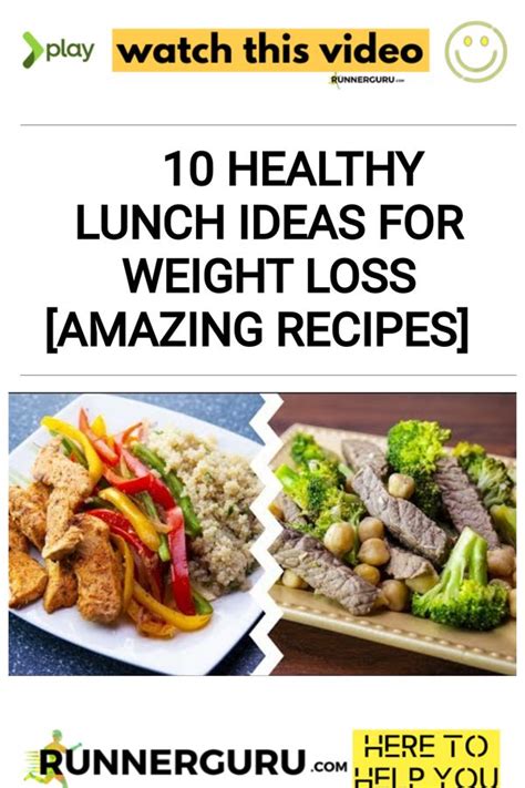 10 Healthy Lunch Ideas For Weight Loss [AMAZING RECIPES ...