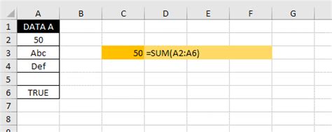 Cara Menjumlahkan Data Pada Excel 2016 Menggunakan Rumus SUM