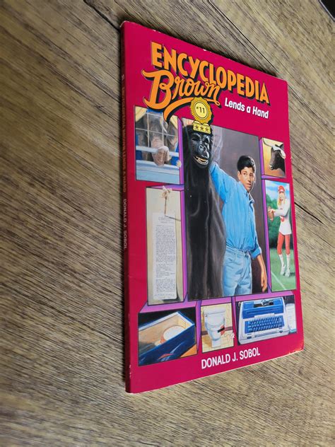 Encyclopedia Brown Lends A Hand Book 11 1993 Edition Etsy