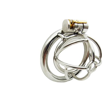 SMALL CHASTITY CAGE METAL SQUARE LOOP Chastity Cage