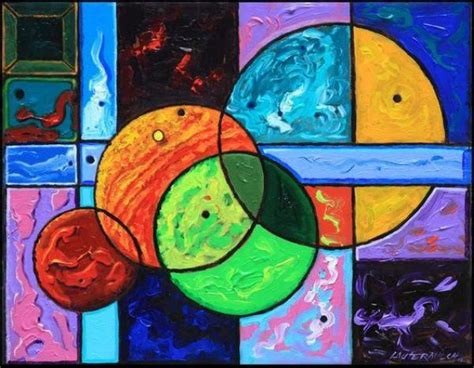 40 Abstract Painting Ideas For Beginners Geometric Shapes Art Modern