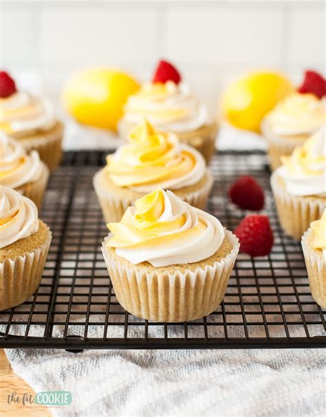 Gluten Free Lemon Cupcakes Dairy Free Top Free The Fit Cookie