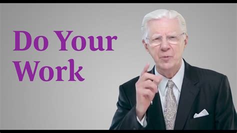 Do Your Work - Bob Proctor - YouTube