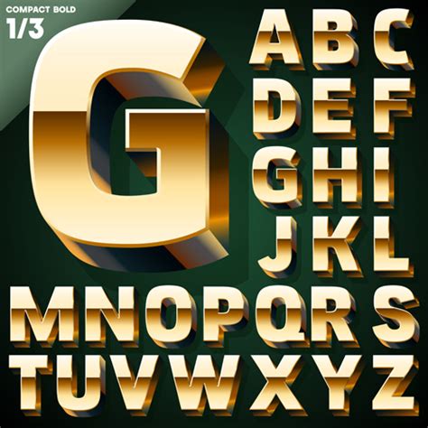 3d Alphabet Letters Free Vector Download 5149 Free Vector For