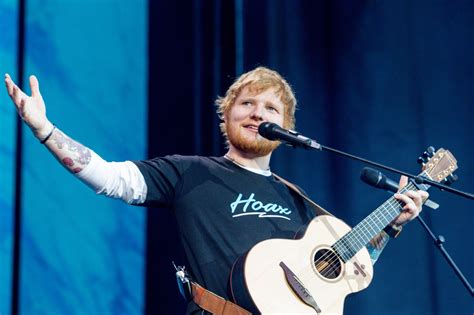 Ed Sheeran Spielt Drei Konzerte In Deutschland