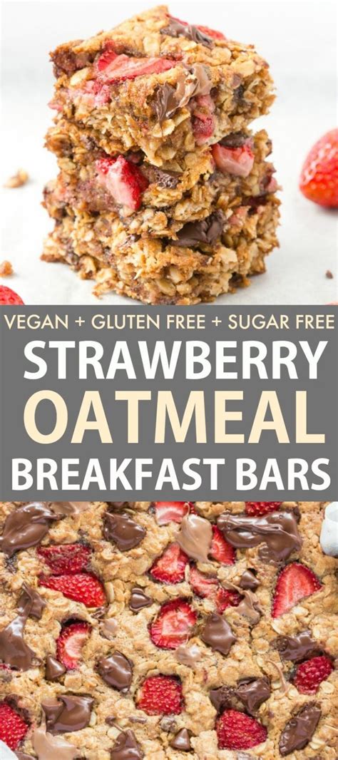 These lunches are also low in calories with each serving containing 400 calories or less to help you feel full and satisfied while meeting your nutritional goals. Healthy Strawberry Oatmeal Bars {4 ingredients!} - The Big ...