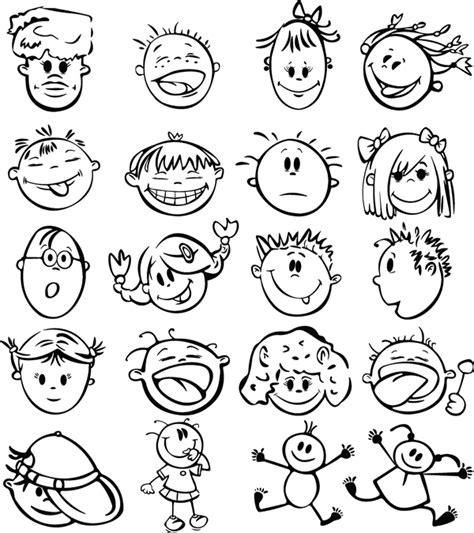 Funny Cartoon Faces To Draw Gallery