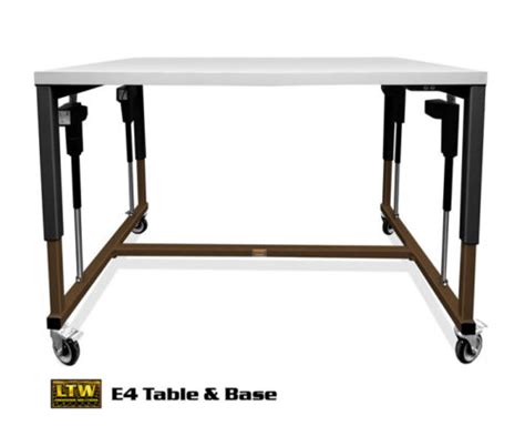 E4 Table Industrial Adjustable Table Ltw Ergonomic Solutions