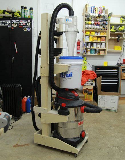 I've been using a cyclone on my shop vac for a few years now diy shop vac dust collector: Pin on dust collectors