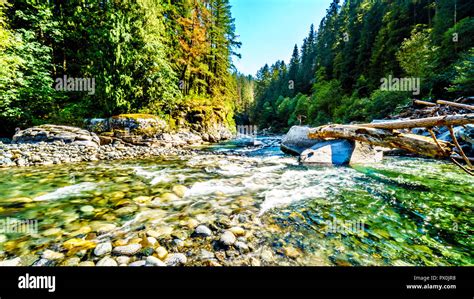 The Coquihalla River At The Coquihalla Canyon Provincial Park And The