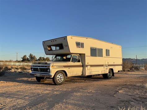 1976 Ford F 350 Country Camper Is Like A Time Capsule Being Sold With