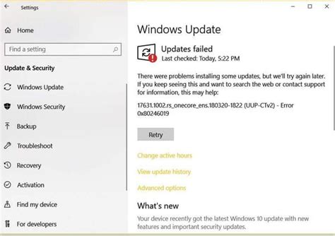 How To Fix Windows 10 176311002 Update Failed Error 0x80240034