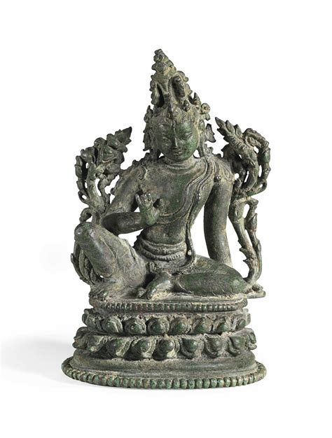A Bronze Figure Of Maitreya Northeastern India Pala Period Circa