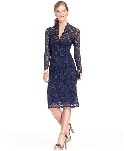 Marina Dress Navy Lace Bridesmaid With Images Dresses Long