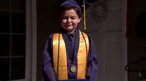 Everyone Say Congrats To The Youngest Student To Ever Graduate From