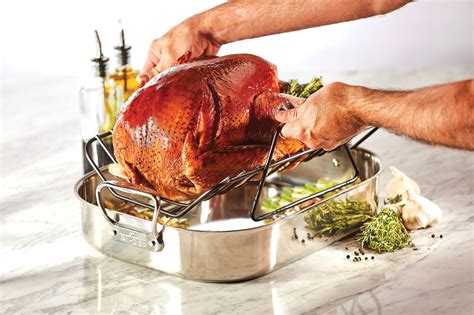 We have now placed twitpic in an archived state. All-Clad Roasting Pan Stainless Steel Large 16x13-inch Turkey Roaster | Cutlery and More