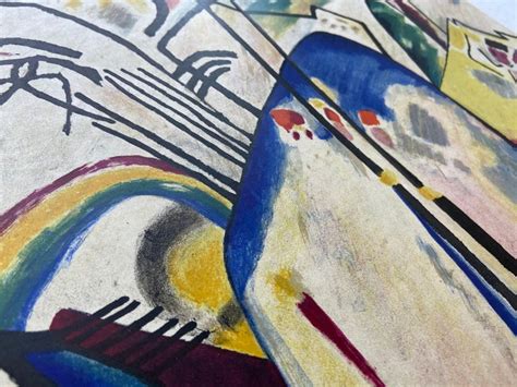 Wassily Kandinsky “composition 1911 I” Signed Lithograph Paris 1955