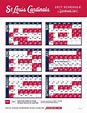 Download: Cardinals 2017 schedule | Baseball | stltoday.com