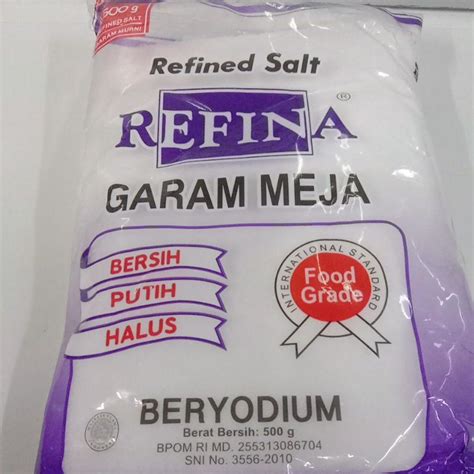 Jual Garam Refina 500 G Shopee Indonesia
