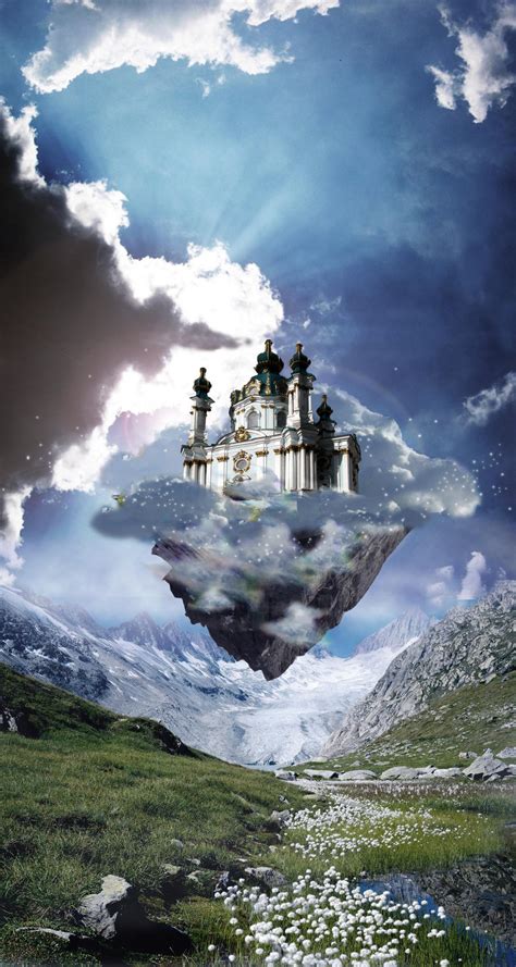 The Amazing Flying Castle By Metasan On Deviantart