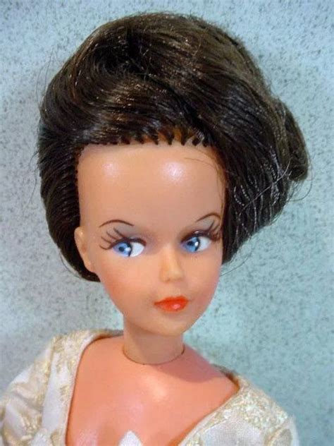 Rare French Bella Tressy Doll In Pompadour Outfit 1967 68