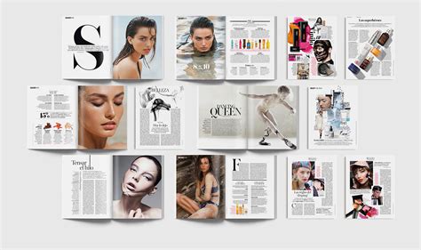 Beauty Layouts For Vogue Magazine On Behance