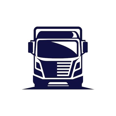 Logotipo Do Vetor Do Caminhão Vetor Premium