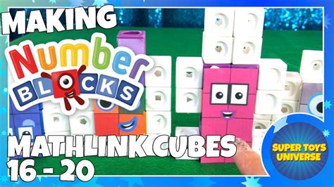 Numberblocks Mathlink Cubes 1 20