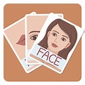 Face Parts Digital Flashcards — Online English Teaching