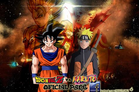 Naruto Vs Dragon Ball Z As Melhores Imagens Goku Vs Uzumaki Naruto