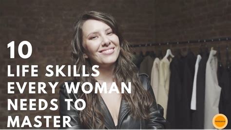 10 Life Skills Every Woman Needs To Master Youtube