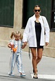 Irina Shayk in a White Shirt Was Seen Out with Her Daughter in New York ...