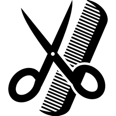 Scissors And Comb Icons Free Download