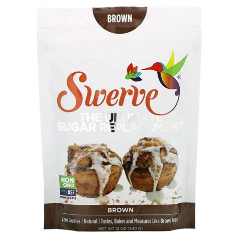 Swerve The Ultimate Sugar Replacement Brown 12 Oz 340 G