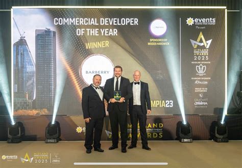 Barberry Wins Award At The Midlands Property Investment Event Barberry