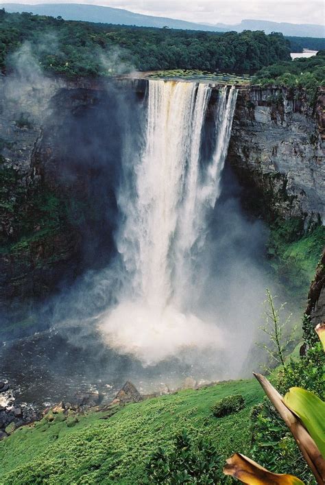 Kaieteur Falls Waterfall Beautiful Waterfalls Nature