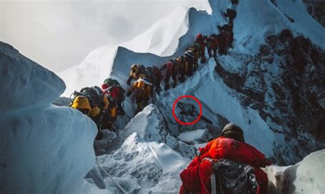 Map Of Bodies On Everest