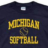 University Of Michigan Softball T Shirts Photos