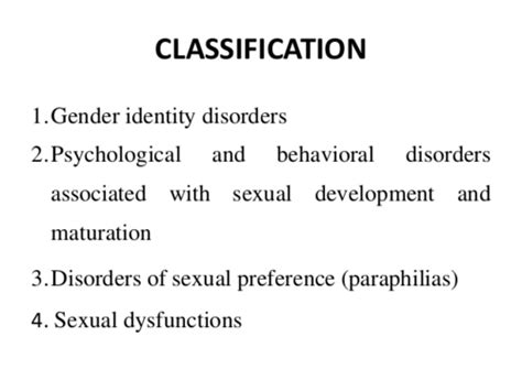 Sexuality And Sexual Disorders In Psychiatry Flashcards Quizlet