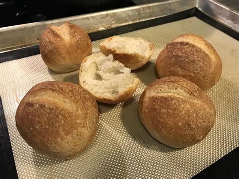 crusty european style hard rolls r breadit