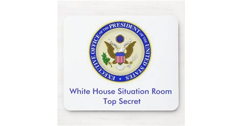 White House Situation Room Mousepad Zazzle